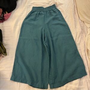 Not perfect linen turquoise color Lyon pants S/M